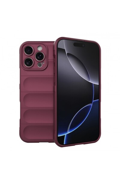 Techsuit Carcasă pentru Apple iPhone 16 Pro Max, Magic Shield, Vișinie