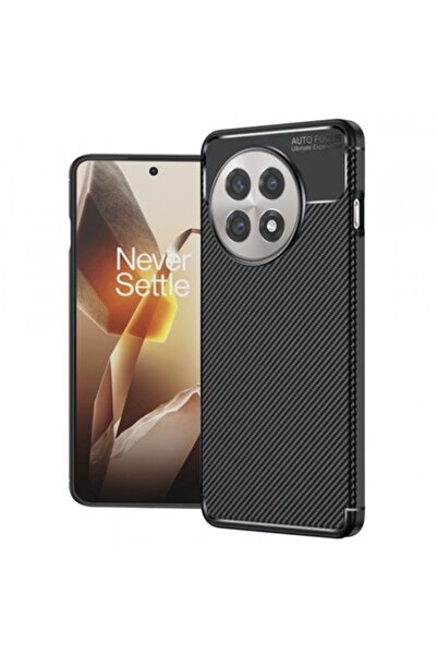 Stef's Cat Carcasă pentru OnePlus 13R, fibră de carbon, neagră