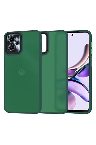 Stef's Cat Husă pentru Motorola Moto G13 / G23, HaloFrost, Verde