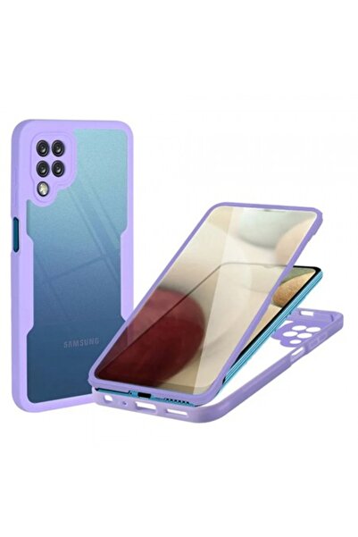 Stef's Cat Θήκη Samsung Galaxy A12 (A125) ColorVerse 360 ​​- Μωβ