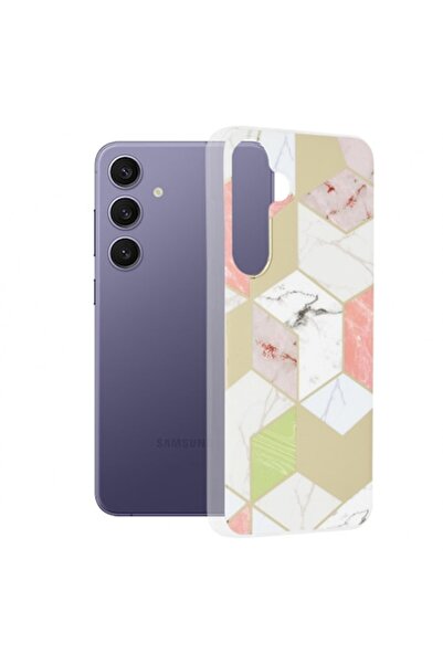 Stef's Cat Carcasă pentru Samsung Galaxy S24+ (S926), Marmură, Mov