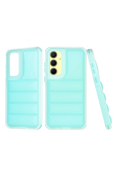 Stef's Cat Carcasă pentru Samsung Galaxy A35 5G (A356), Wave Shield, Turcoaz