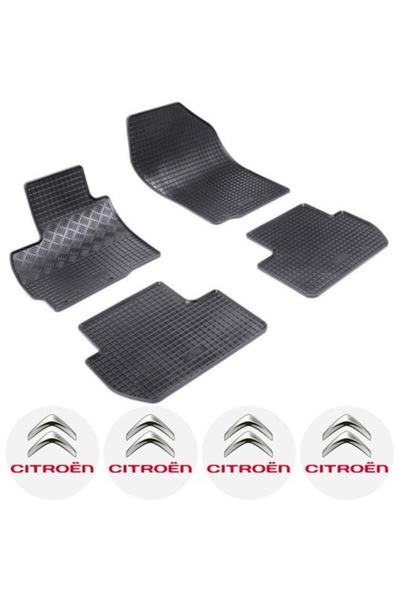 Rigum Set covorașe cauciuc Citroen C-Crosser (03.2007-08.2012) + 4 autocolant...