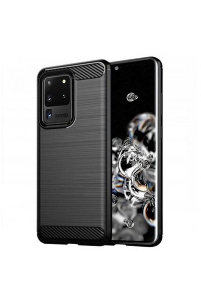 Stef's Cat Θήκη για Samsung Galaxy S20 Ultra 5G (G988), Carbon, Μαύρη