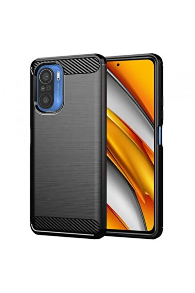 Stef's Cat Θήκη για Xiaomi Poco F3 / Mi 11i, Ανθρακονήματα, Μαύρη