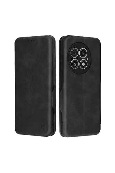 Stef's Cat Калъф за OnePlus 13, Safe Wallet Plus, Черен