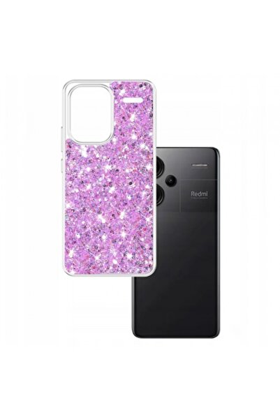 Stef's Cat Θήκη τηλεφώνου για Xiaomi Redmi Note 13 Pro+, Λαμπερό γκλίτερ, ματ...