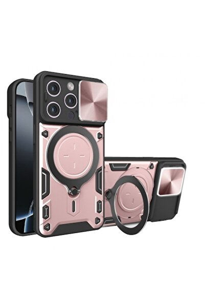 Stef's Cat Θήκη για Apple iPhone 16 Pro, CamGuard Pro, Ροζ Χρυσή