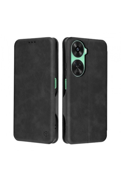 Stef's Cat Кейс за Huawei nova 11 SE / nova 12 SE, Safe Wallet Plus, черен