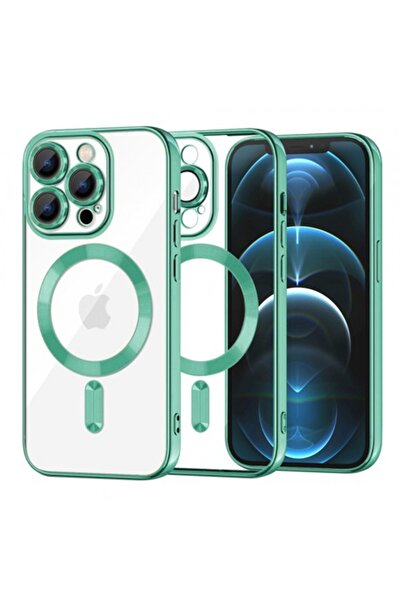 Stef's Cat Калъф MagSafe за Apple iPhone 12 Pro Max, луксозен кристал, светло...