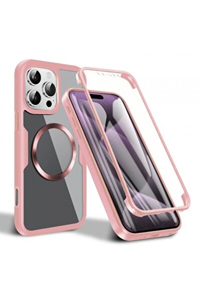 Techsuit Θήκη MagSafe για Apple iPhone 16 Pro, ColorVerse 360, Ροζ