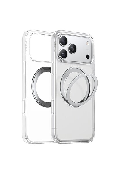 Stef's Cat Ostand Pro MagSafe Series Clear Polycarbonate Phone Case