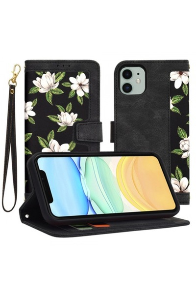 Stef's Cat Θήκη FlipCraft για Apple iPhone 11, μαύρη