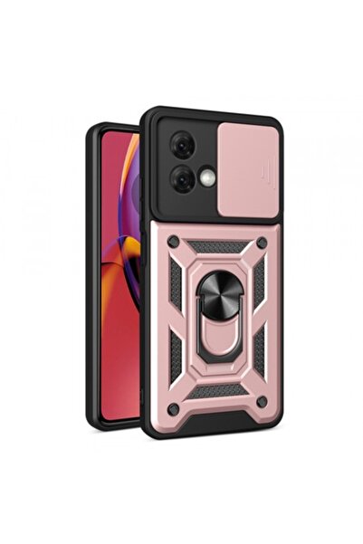 Stef's Cat Husă pentru Motorola Moto G84, CamShield, roz