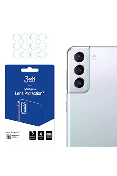 Stef's Cat Tempered glass screen protector set for Samsung Galaxy S22 5G (4 pcs) - Lens Protection, Clear