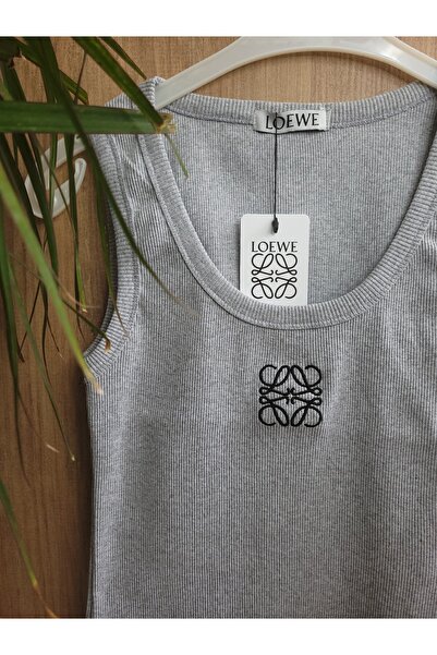 Loewe anagram tank top crop top bluz