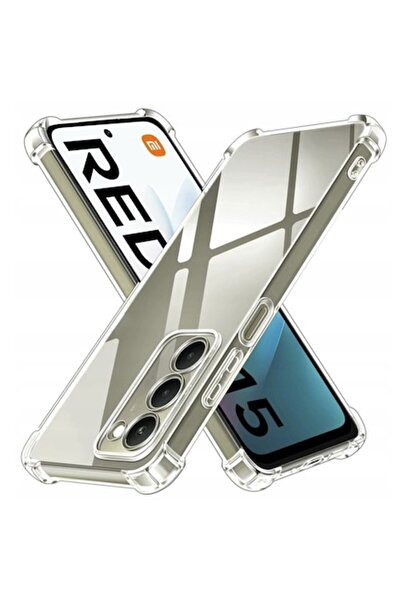 Stef's Cat Carcasă pentru Xiaomi Redmi 15 4G/Redmi 15 5G, silicon transparent rezistent la șocuri, C49, gel TPU, transparentă