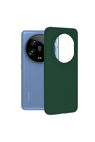 Stef's Cat Husă de telefon pentru Xiaomi 14 Ultra, Soft Edge, Verde