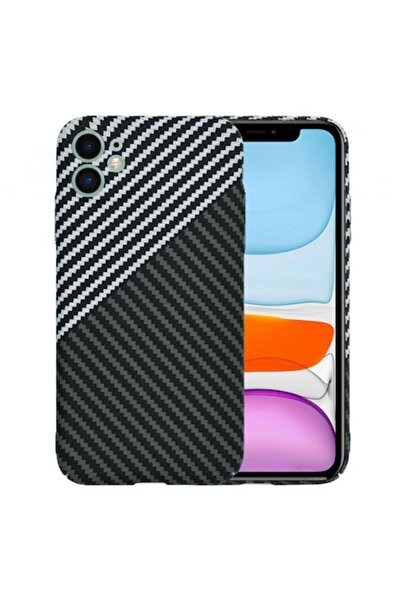 Stef's Cat Θήκη για Apple iPhone 11, Carbonite FiberShell, Γκρι