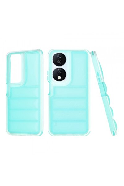 Stef's Cat Case for Honor X7b 5G / 90 Smart / X7b 4G - Wave Shield - Turquoise