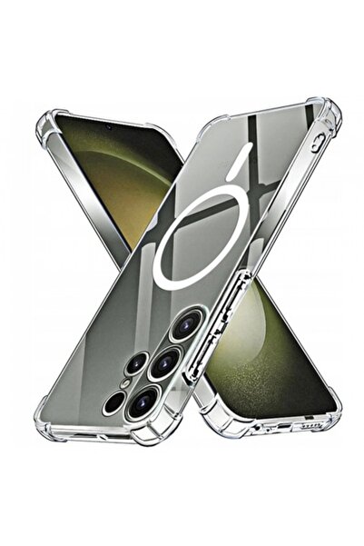 Stef's Cat Carcasă MagSafe pentru Samsung Galaxy S23 Ultra S918, rezistentă l...