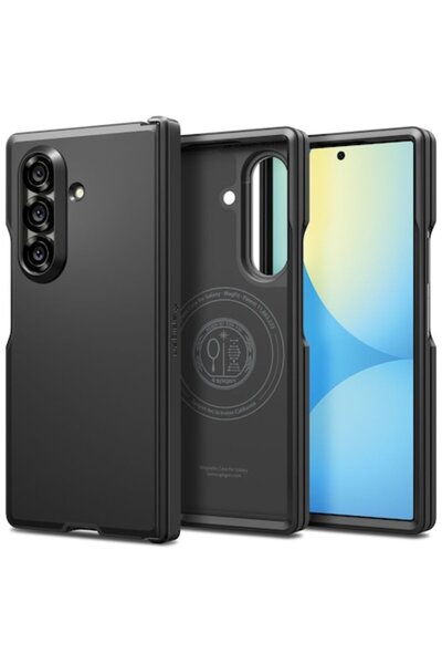 Spigen Θήκη Samsung Galaxy Z Fold7 Tough Armor Pro MagSafe S84, Πολυουρεθάνη,...
