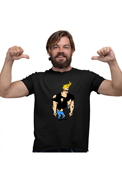 OEM Tricou Barbati Johnny Bravo Batut Ciufulit