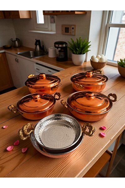 BARITCIOGLU Copper Cookware Set
