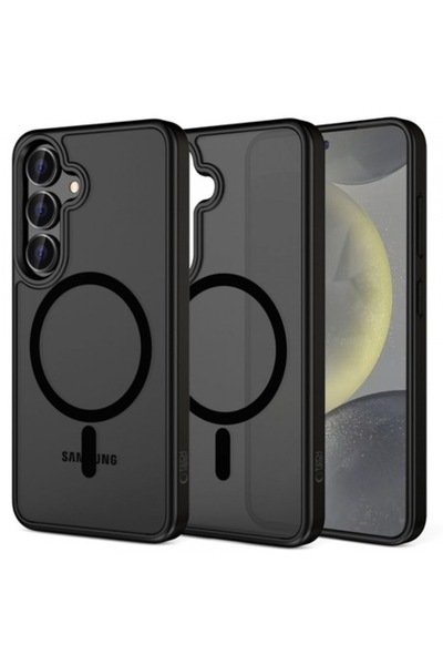 Tech-Protect Husă MagSafe pentru Samsung Galaxy S25+ S936, Magmat, Neagră