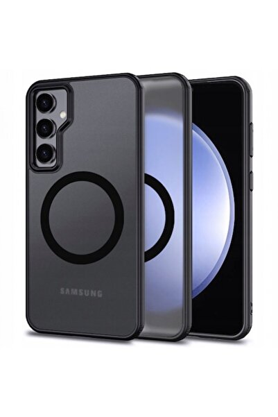 Tech-Protect Husă MagSafe pentru Samsung Galaxy A55 5G (A556) — Magmat, Negru