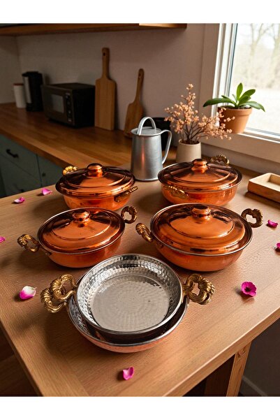 BARITCIOGLU Copper Cookware Set