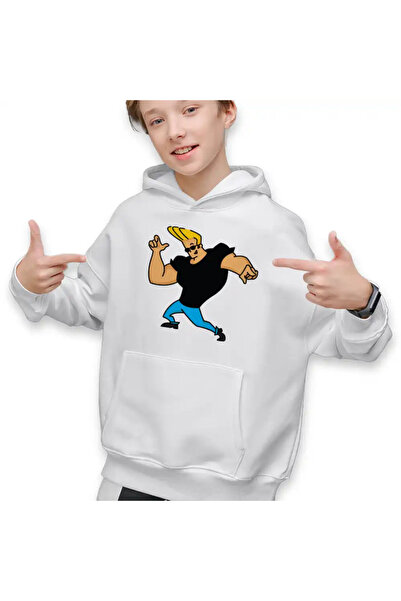 OEM Παιδικό Αθλητικό Φούτερ Johnny Bravo Elvis Presley για Αγόρια