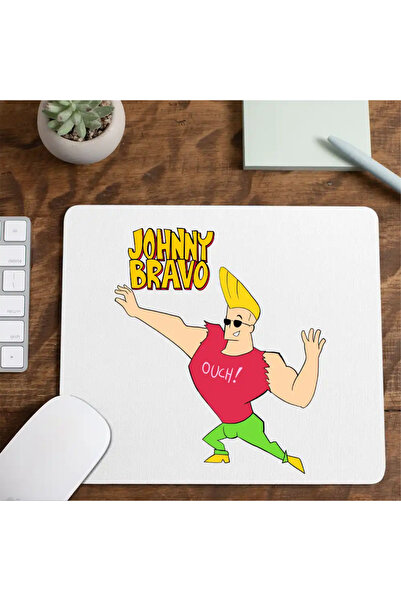 OEM Mousepad Johnny Bravo Ouch! Fitness athlete