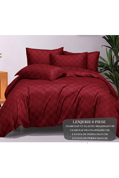 Patul Premium Bed Linen, Fine Cotton, 6 Pieces, Fitted Sheet