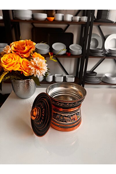 BARITCIOGLU Copper Bakrach Embroidered Small Size