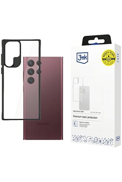 Stef's Cat Carcasă pentru Samsung Galaxy S22 Ultra 5G (S908), 3MK Satin Armor...