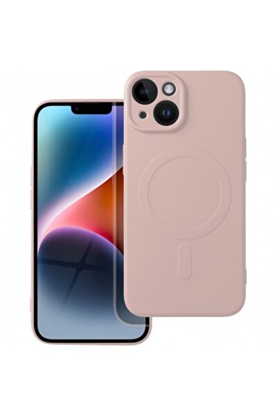 Stef's Cat Θήκη MagSafe για Apple iPhone 14, Σιλικόνη, Ροζ