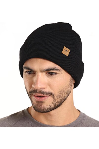Generic Tough Headwear Winter Beanie Knit Hat - Merino Wool Ribbed Cap