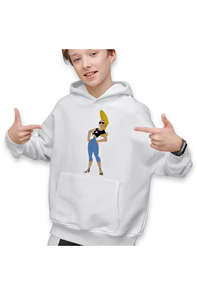OEM Jenny Brava Johnny Bravo Παιδικό Φούτερ για Αγόρια
