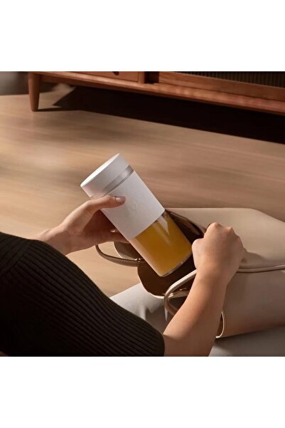 OEM Mijia Taşınabilir Blender – 300 ml, 45W, USB-C Şarjlı, Tritan Hazne, Buz Kırıcı, Beyaz, BPA-Free