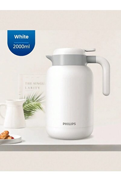 Philips 316L Stainless Steel Thermos Flask, 24 Hours Hot & Cold, Shatterproof, for Outdoors, Travel and Trips