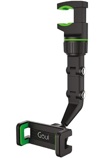 GOUİ حامل هاتف محمول/مشبك عالمي من هوك، أسود/أخضر