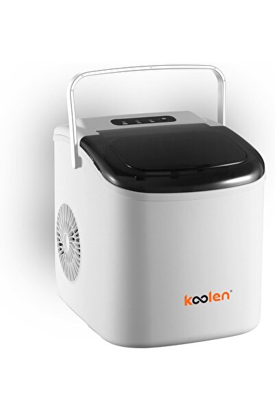 Koolen Ice Maker, 95W, 1.2L Capacity, White