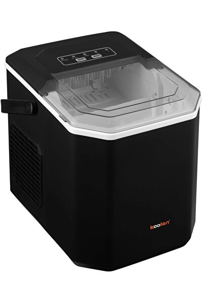 Koolen Ice Maker with Plastic Handle, 1.2 L, Black