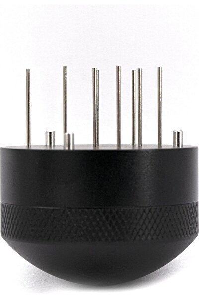 MIBRU Coffee Distribution Tool with Needle for Tamper, 53mm, Black -