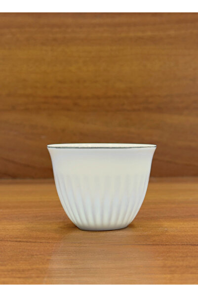 ALQANNAS 12-piece porcelain silver-lined coffee cups, elegant and high quality