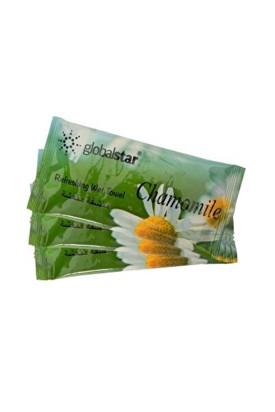 Globalstar منشفة جلوبال ستار المبللة المنعشة برائحة البابونج