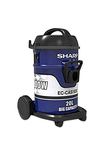 Sharp Broom Vacuum Cleaner Drum 1800W 20 L EC-CAS1820-Z Black/Blue/White