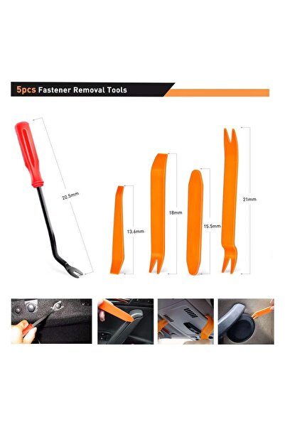 Generic 925-Piece Car Clips & Fasteners Set - 32 Push Pin Sizes with Removal Tool & Cable Ties