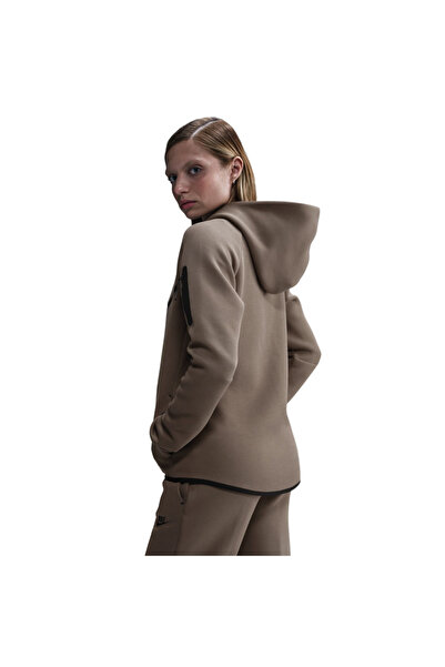 Nike W NSW TCH FLC WR FZ HDY 2 zip-up sweatshirt